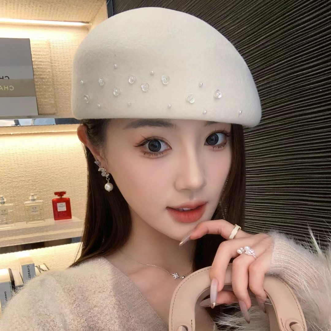 French Entry Lux Wool Beret Wo - Beret French Wool 评论和价格