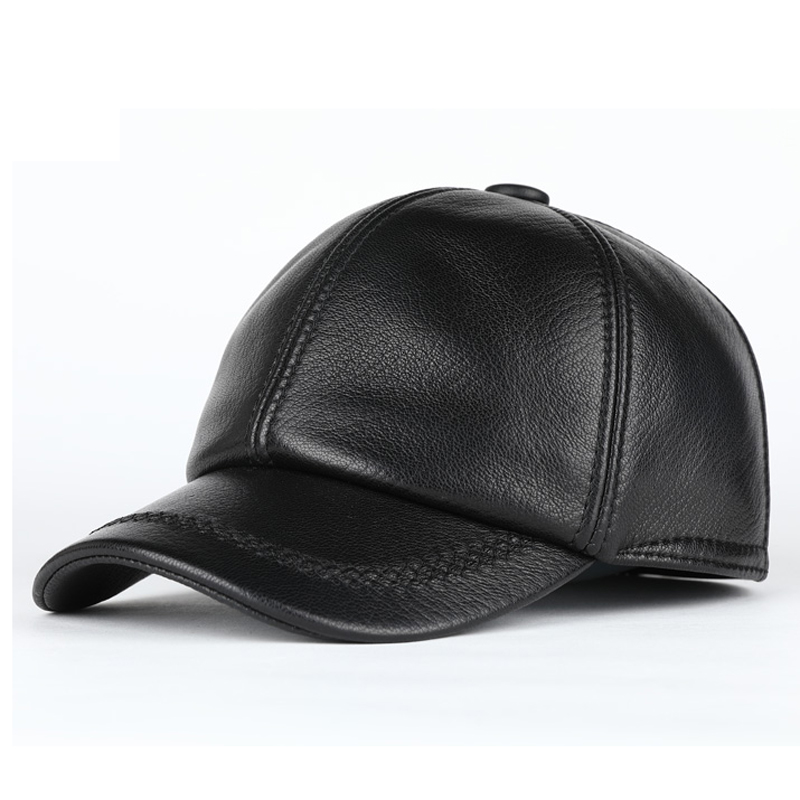 Adult New Genuine Leather Hat  - Baseball Cap Structured 评论和价格