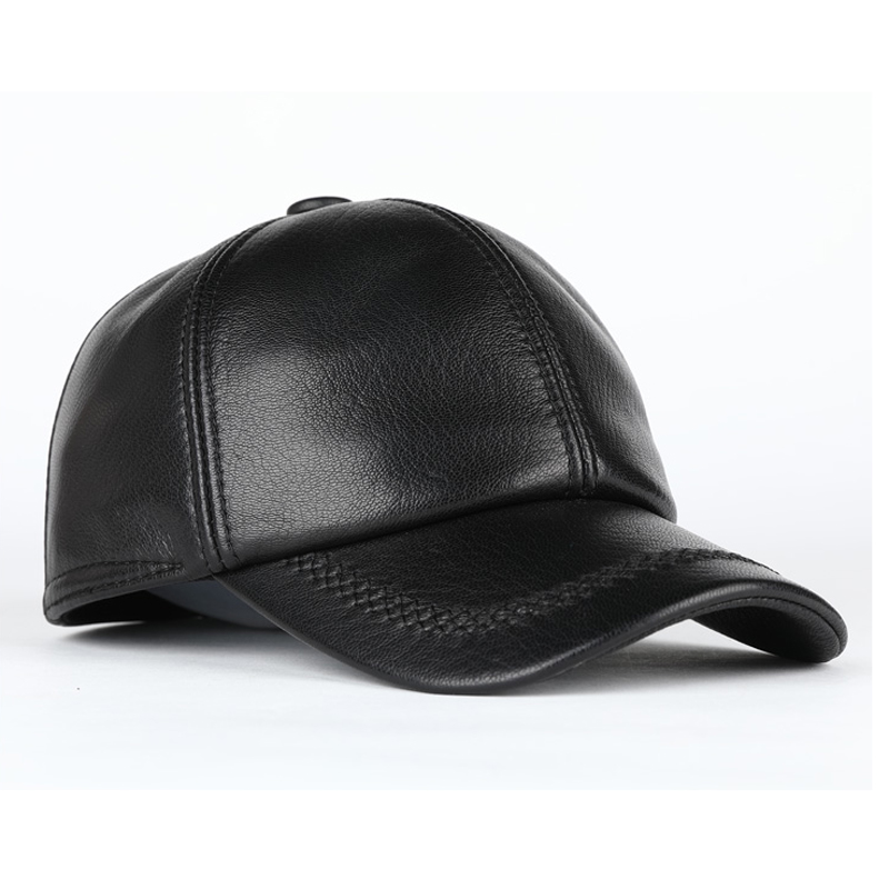 Adult New Genuine Leather Hat  - Baseball Cap Structured 评论和价格