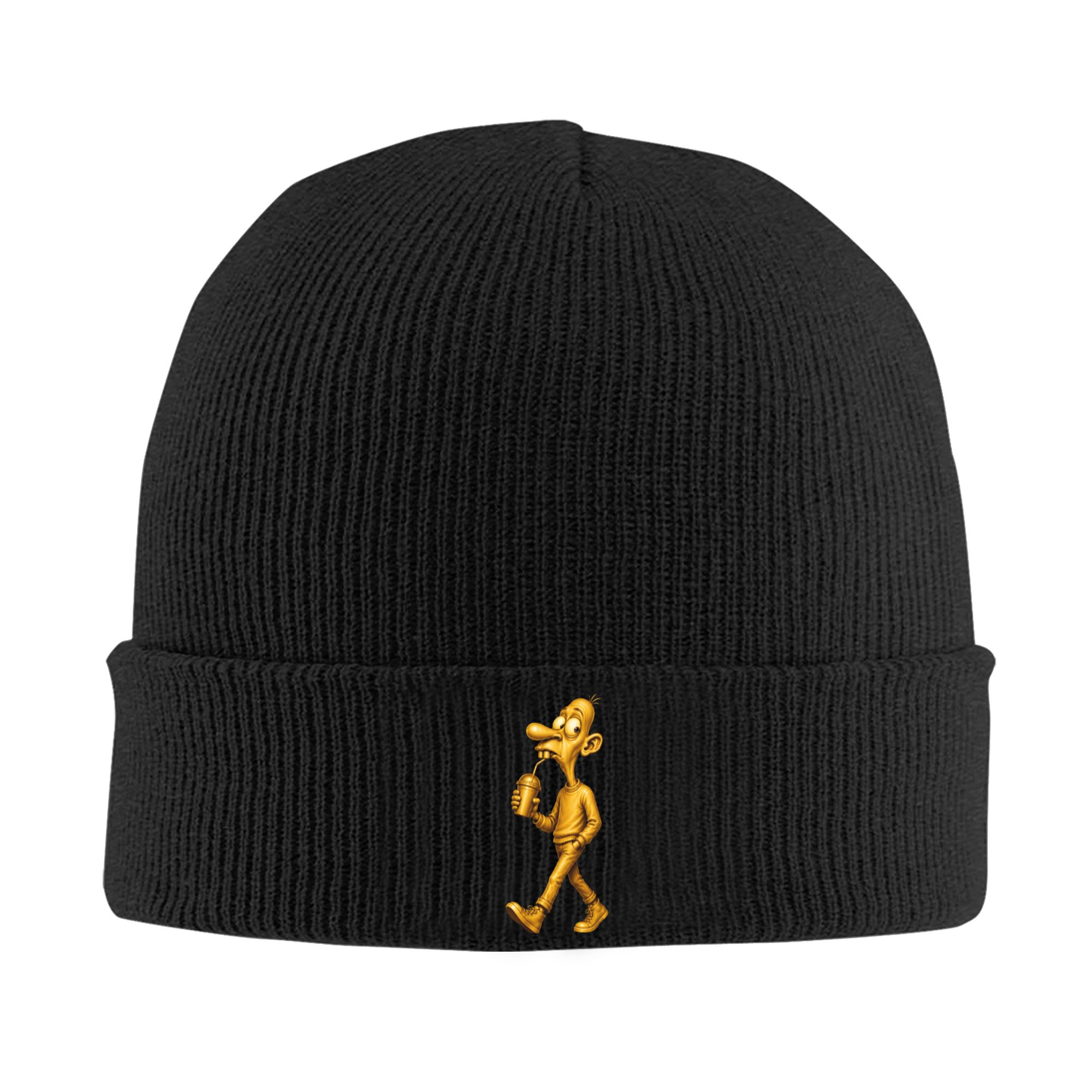 Golden Neegy Meme Funny Intern - Beanie Cuffed Knit 评论和价格