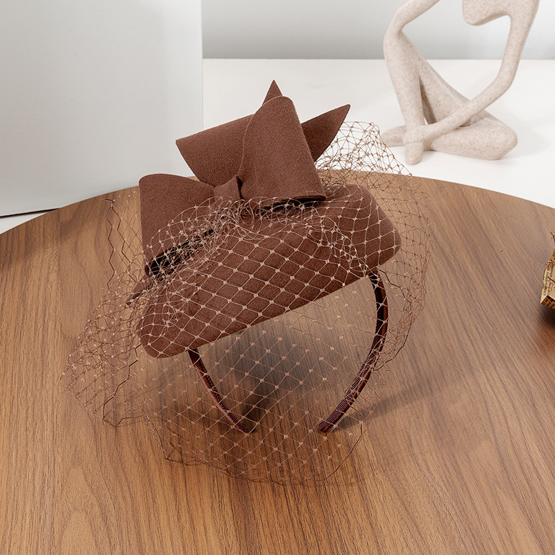 French Black Beret Fascinator  - Beret French Wool 评论和价格