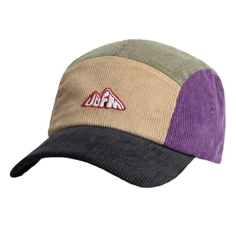 Men's Women's Visor Hat 5 Pane - Corduroy Cap 5 Panel 评论和价格