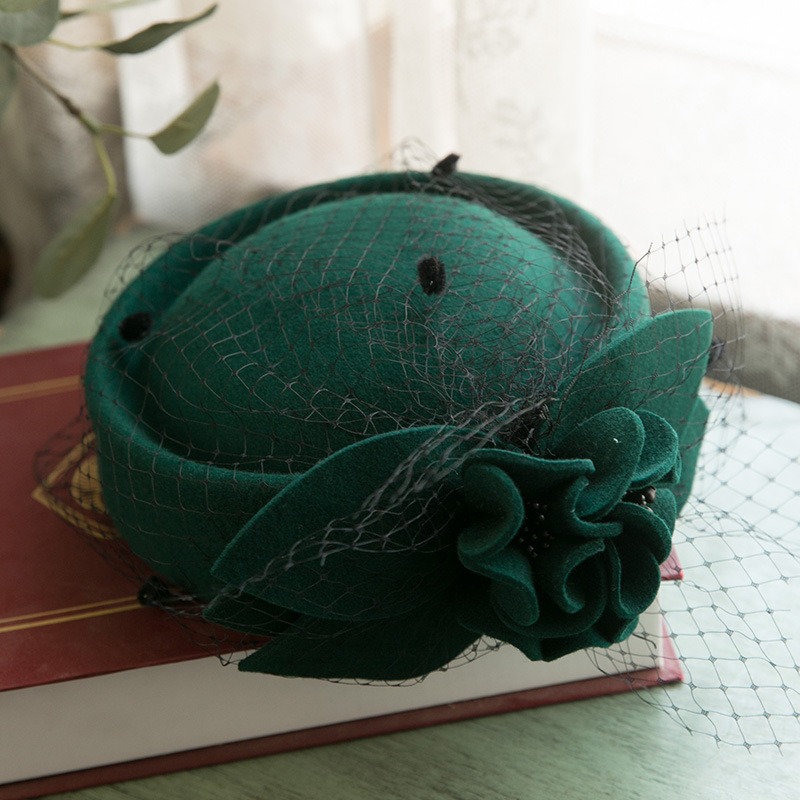 French Vintage Wool Beret Hat  - Beret French Wool 评论和价格