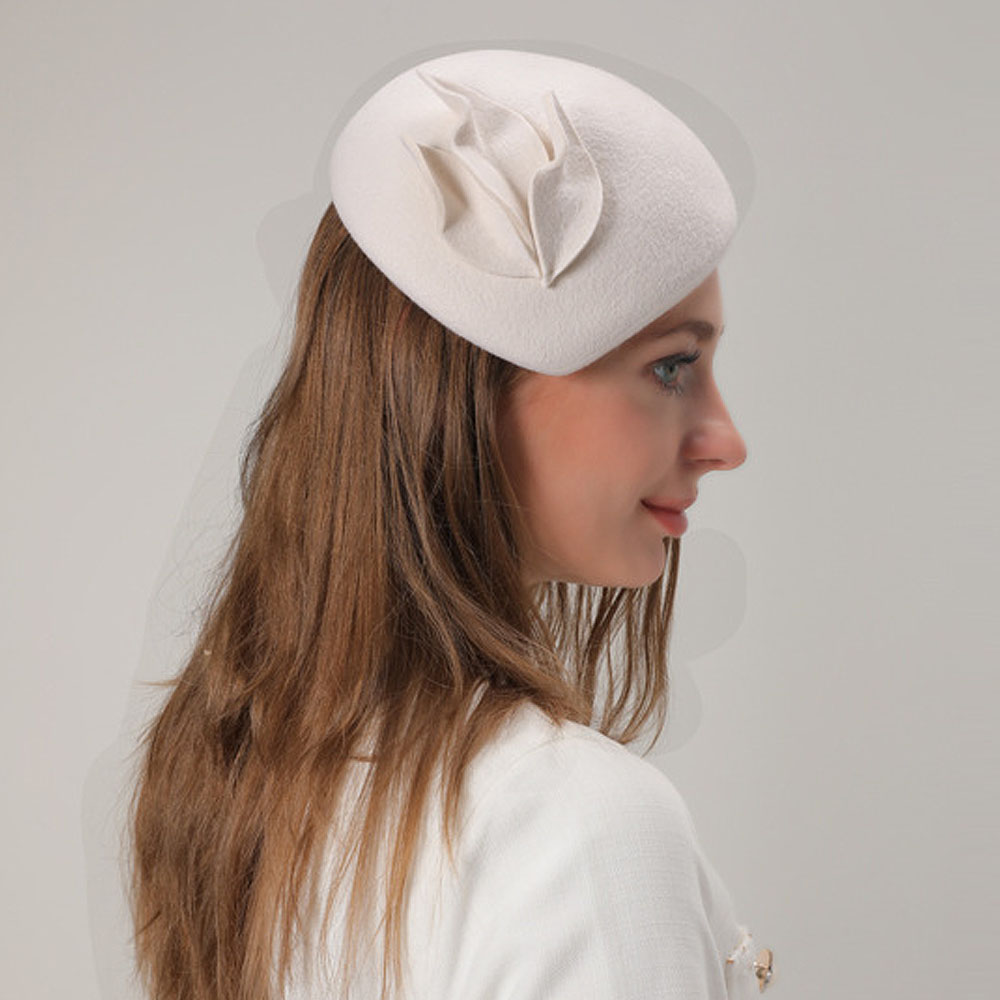 French Style Fascinator Hats T - Beret French Wool 评论和价格