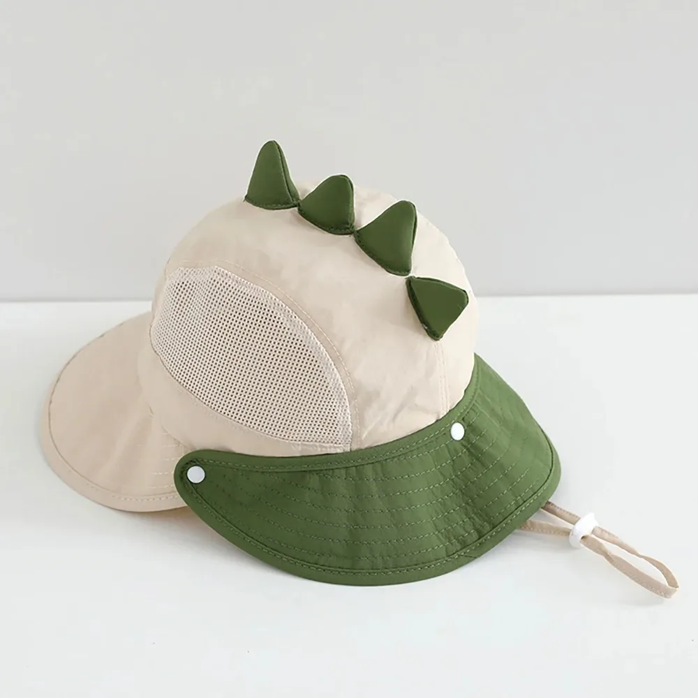Cute Cartoon Baby Fisherman Ha - Bucket Hat Cotton 评论和价格