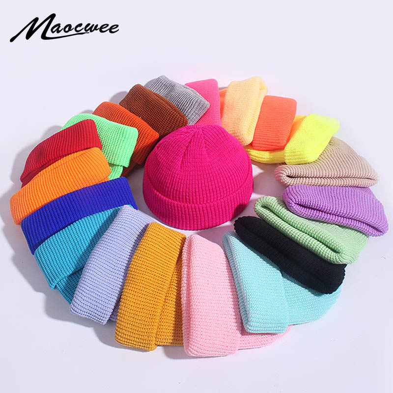 Unisex Winter Child Ribbed Kni - Beanie Cuffed Knit 评论和价格